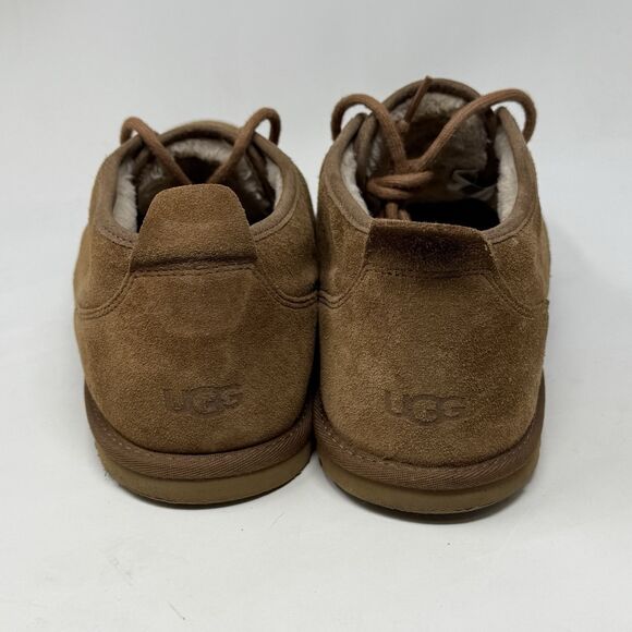 UGG Maksim Chukka Ankle Boots Mens 12 Brown Suede Shearling Lined Preppy 1126879 - Picture 11 of 16